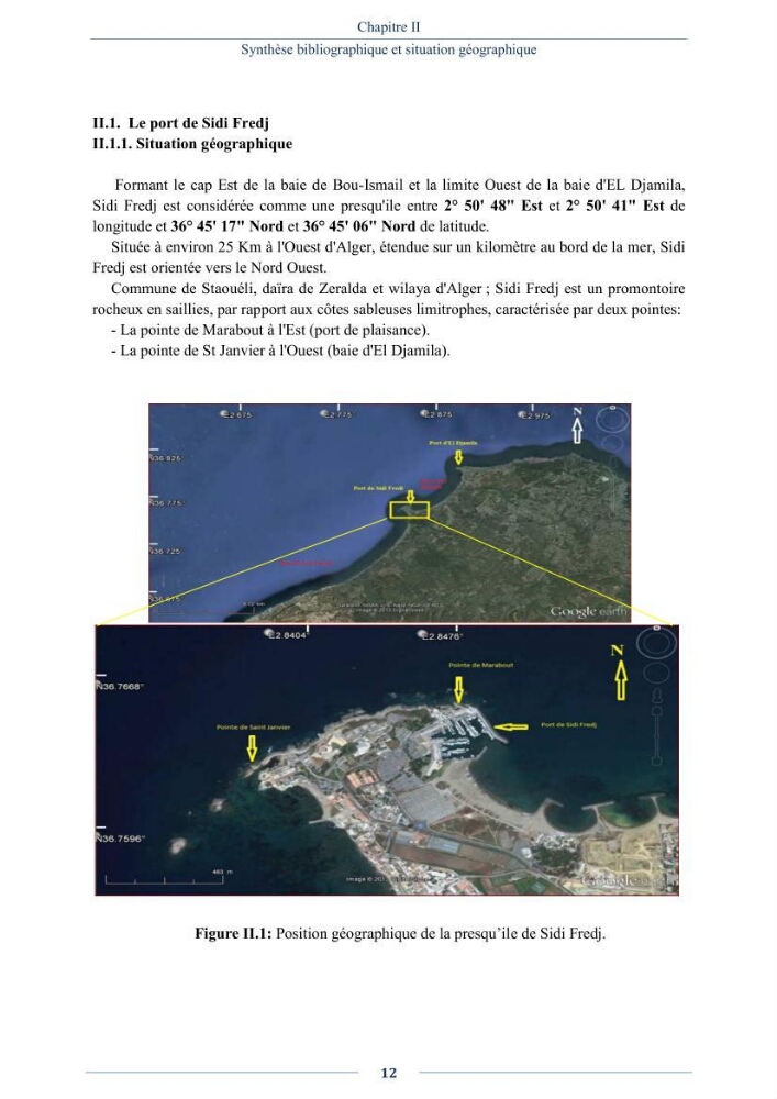 Evaluation de la qualité (microbiologie, métaux lourds, granulométrie et hydrocarbures) des sédiments de dragage du port de Sidi-Fredj en vue d\'une immersion
