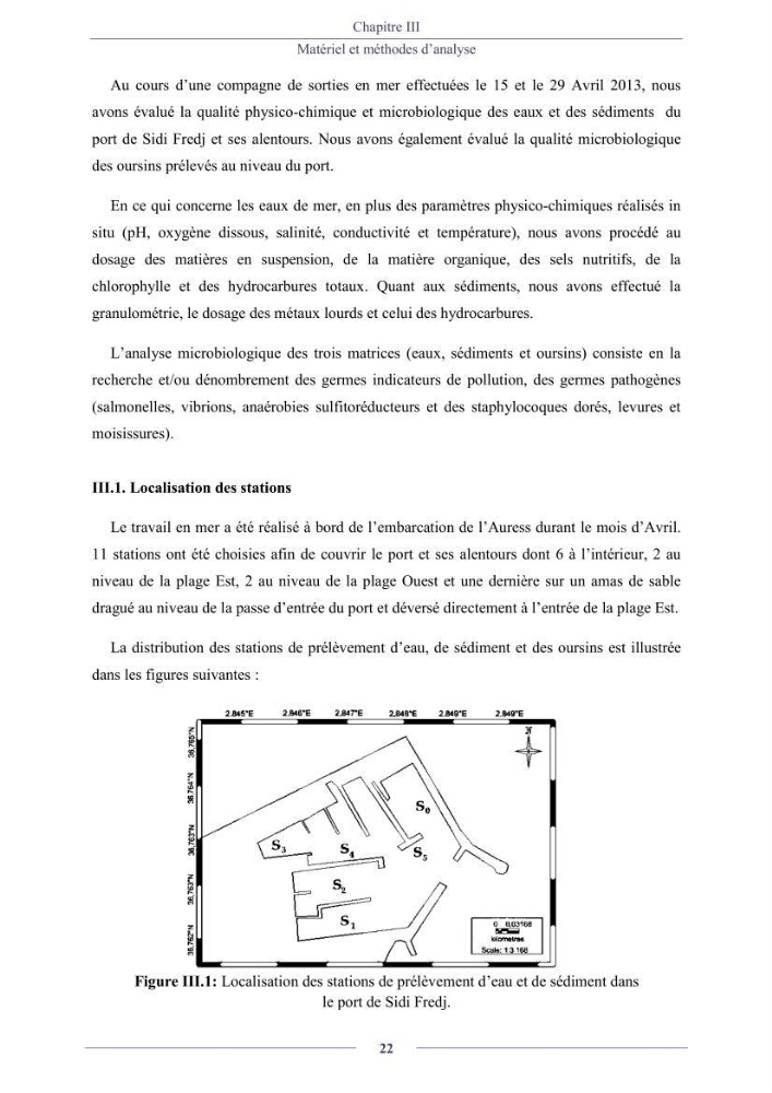 Evaluation de la qualité (microbiologie, métaux lourds, granulométrie et hydrocarbures) des sédiments de dragage du port de Sidi-Fredj en vue d\'une immersion