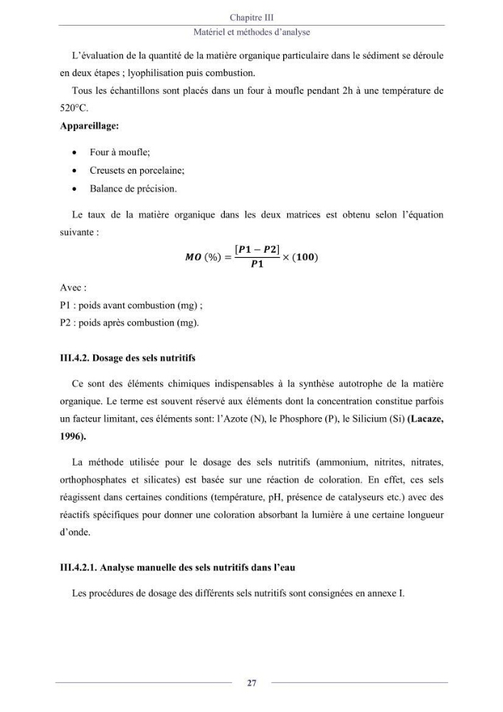 Evaluation de la qualité (microbiologie, métaux lourds, granulométrie et hydrocarbures) des sédiments de dragage du port de Sidi-Fredj en vue d\'une immersion