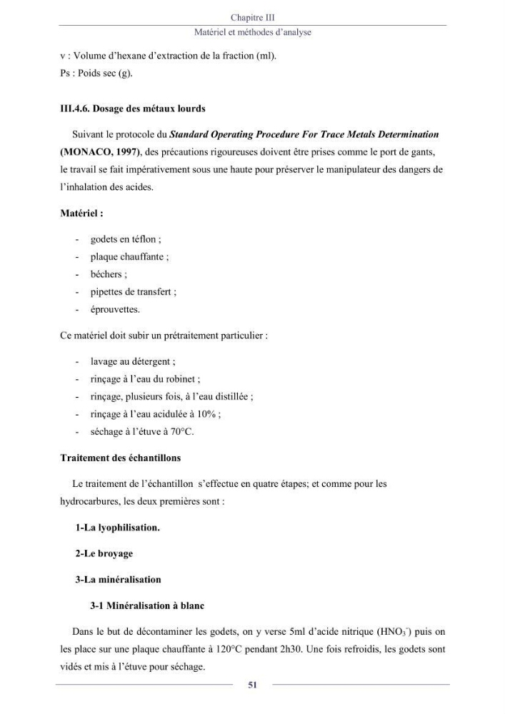 Evaluation de la qualité (microbiologie, métaux lourds, granulométrie et hydrocarbures) des sédiments de dragage du port de Sidi-Fredj en vue d\'une immersion