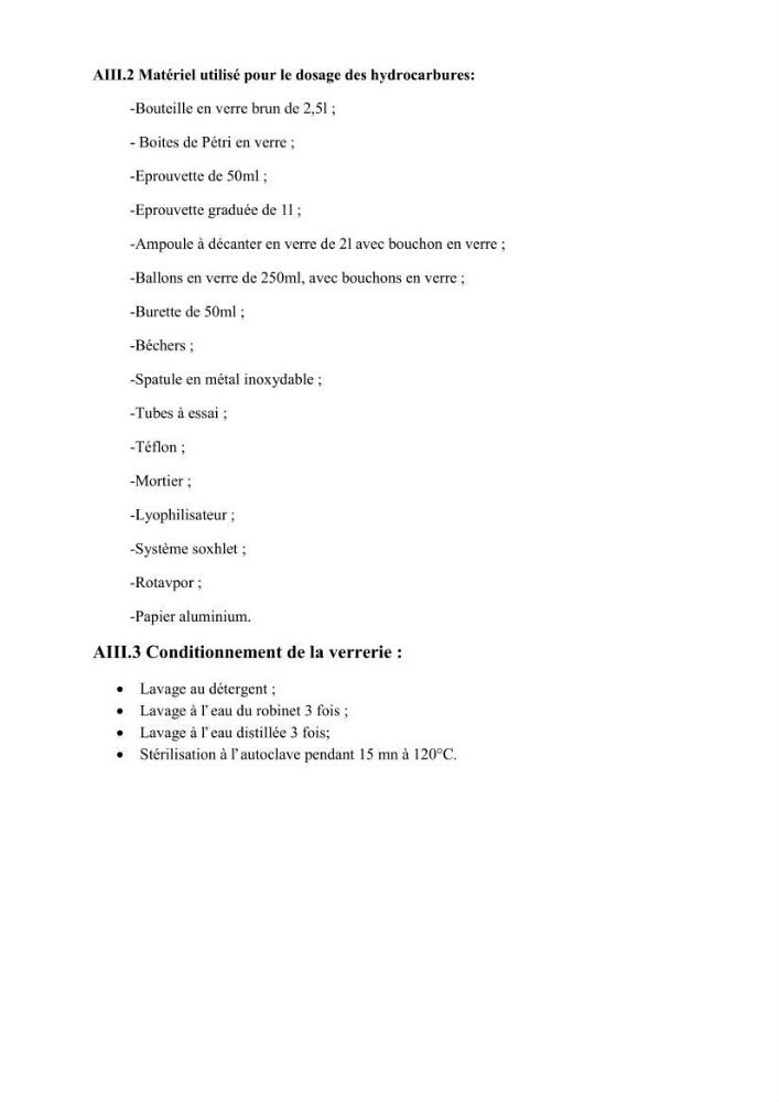 Evaluation de la qualité (microbiologie, métaux lourds, granulométrie et hydrocarbures) des sédiments de dragage du port de Sidi-Fredj en vue d\'une immersion