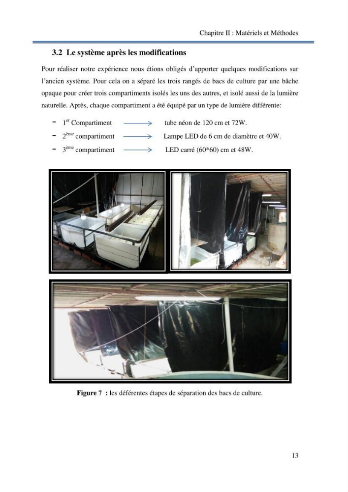Suivi d\'un systeme d\'élevage en aquaponie en Algèrie: