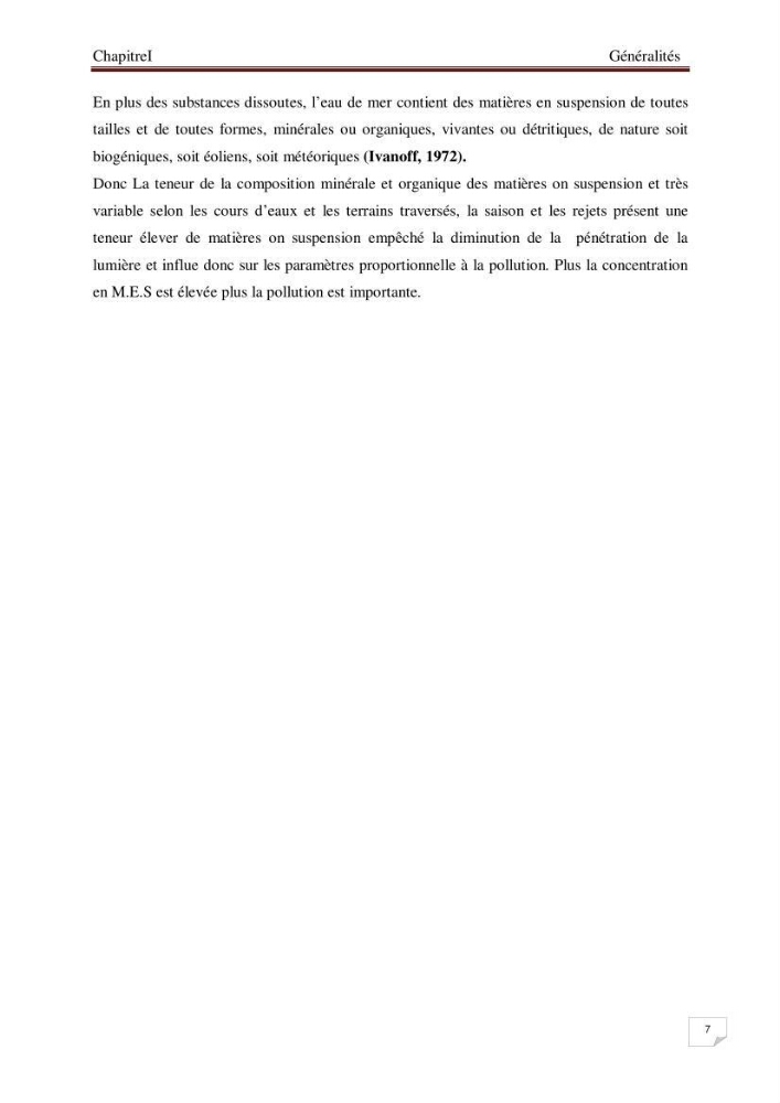 Conception d\'un système d\'information géographique (SIG) pour la spatialisation des paramètres de pollution dans la baie d\'Alger