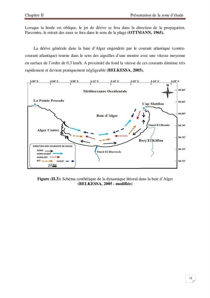 Conception d\'un système d\'information géographique (SIG) pour la spatialisation des paramètres de pollution dans la baie d\'Alger