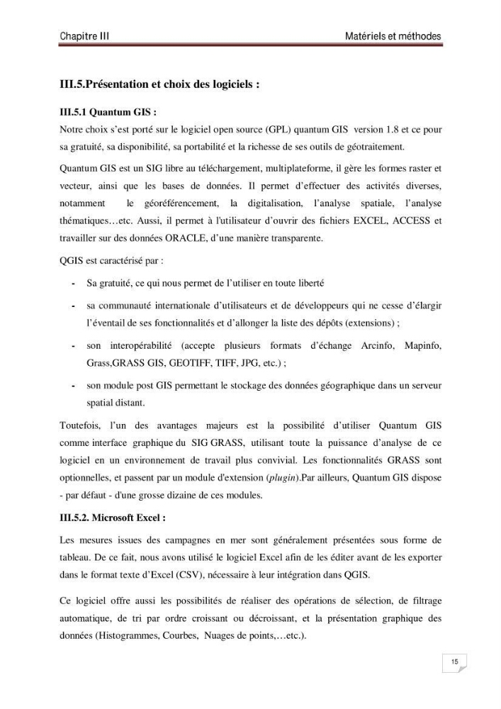 Conception d\'un système d\'information géographique (SIG) pour la spatialisation des paramètres de pollution dans la baie d\'Alger