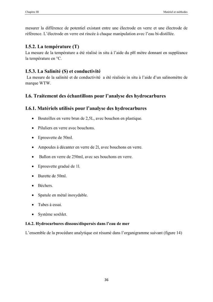 Etat de la pollution par les hydocarbures dans les eaux et les sédiments superficiels dans la baie d\'Alger et la baie de Bou-Ismail