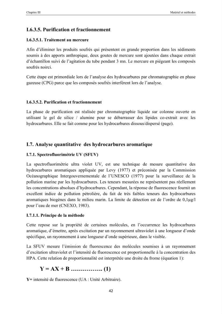 Etat de la pollution par les hydocarbures dans les eaux et les sédiments superficiels dans la baie d\'Alger et la baie de Bou-Ismail
