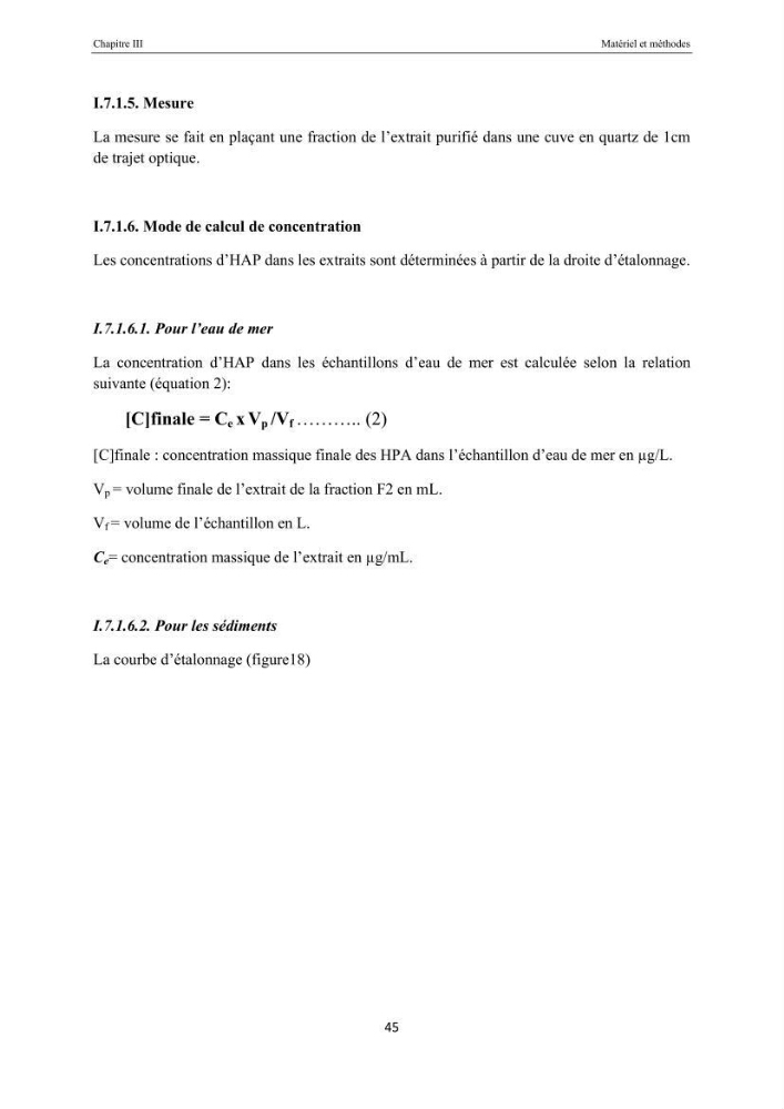 Etat de la pollution par les hydocarbures dans les eaux et les sédiments superficiels dans la baie d\'Alger et la baie de Bou-Ismail