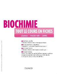 Biochimie : tout le cours en fiches