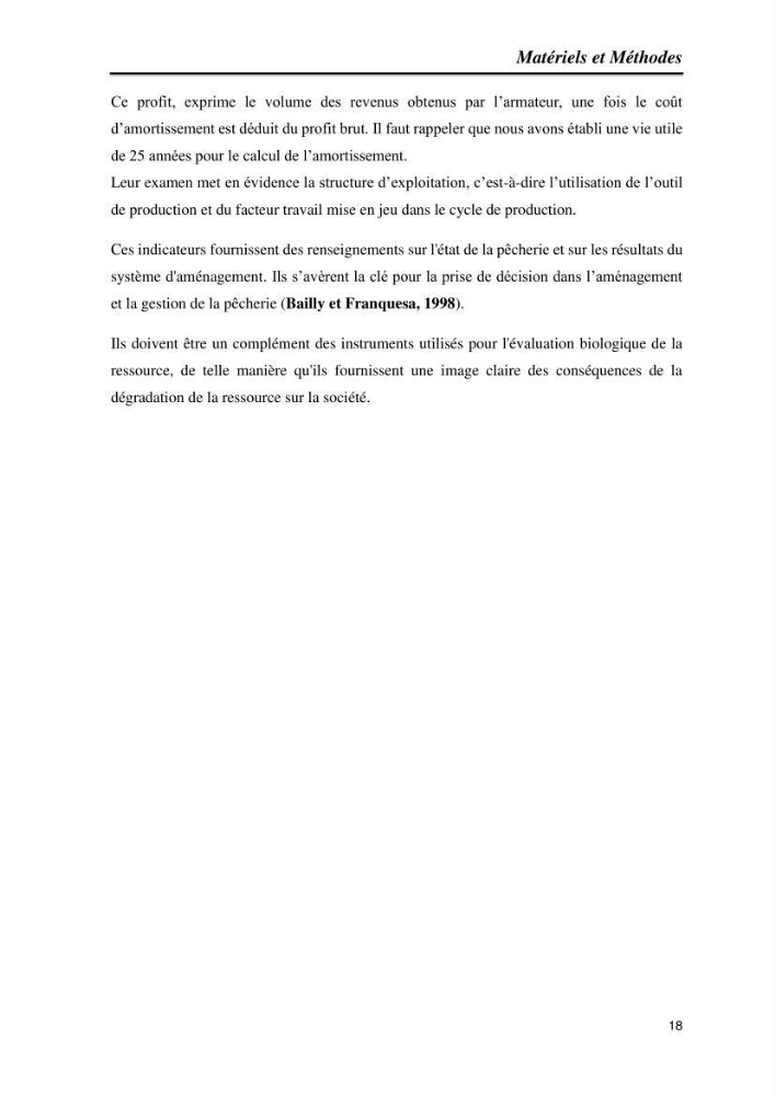 Caractérisation de l\'activité de pêche au niveau du port de Cherchell: