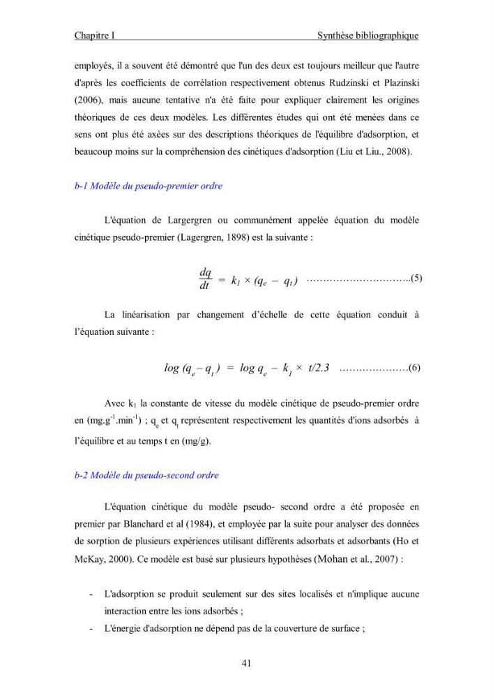 Etude du comportement des métaux lourds Pb, Zn, Cu et Cd en surface d\'une matrice de type sédiment