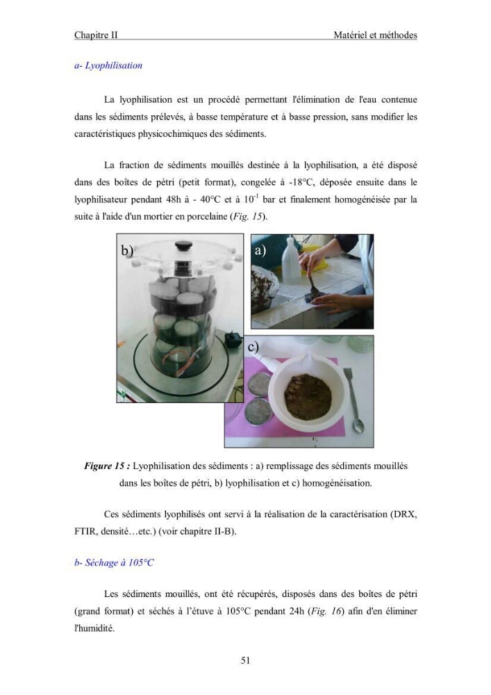 Etude du comportement des métaux lourds Pb, Zn, Cu et Cd en surface d\'une matrice de type sédiment