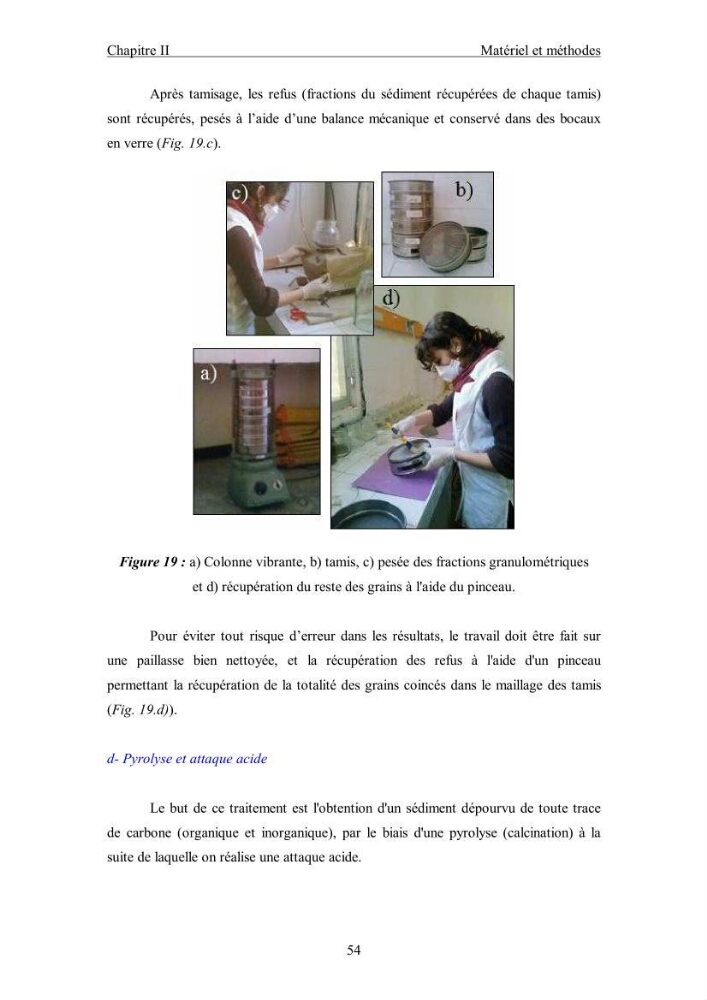 Etude du comportement des métaux lourds Pb, Zn, Cu et Cd en surface d\'une matrice de type sédiment