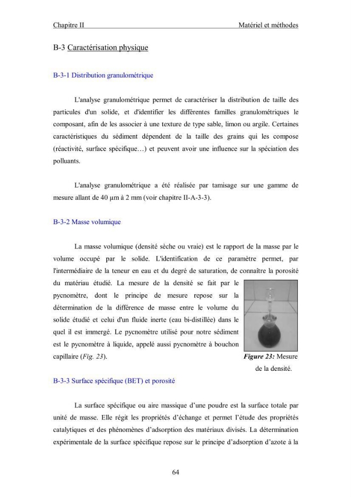 Etude du comportement des métaux lourds Pb, Zn, Cu et Cd en surface d\'une matrice de type sédiment