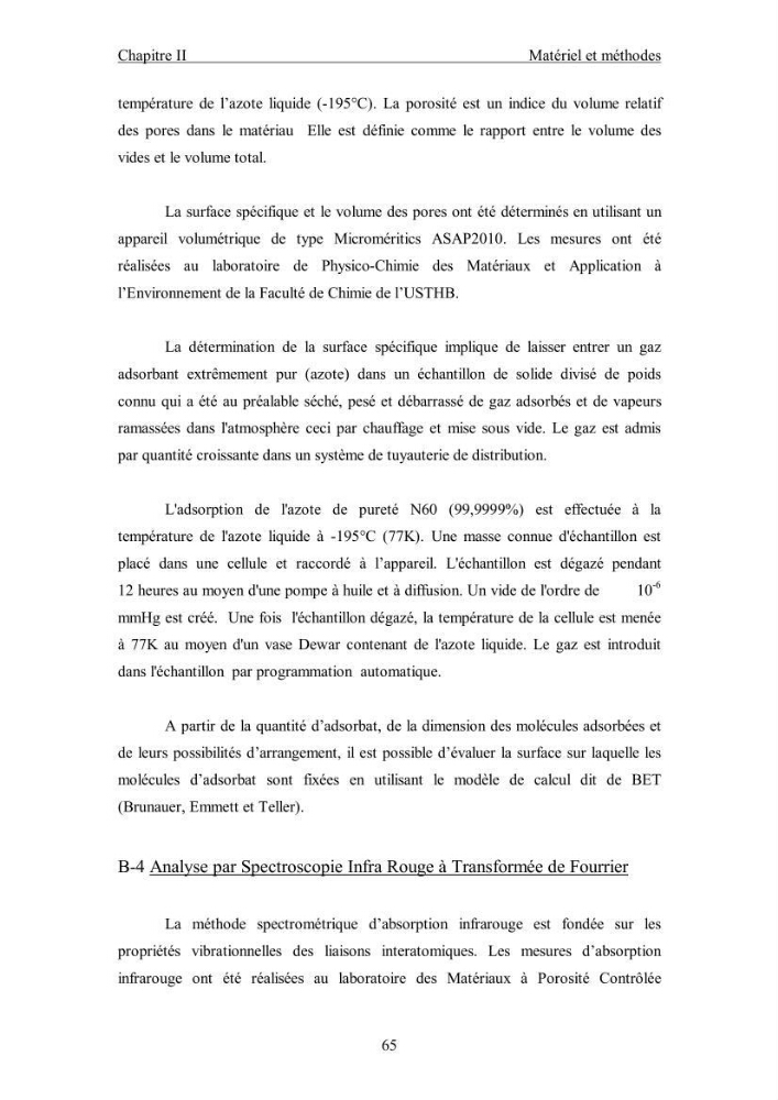 Etude du comportement des métaux lourds Pb, Zn, Cu et Cd en surface d\'une matrice de type sédiment