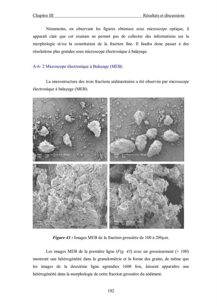Etude du comportement des métaux lourds Pb, Zn, Cu et Cd en surface d\'une matrice de type sédiment