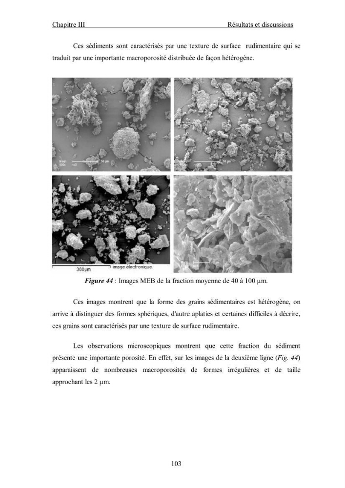 Etude du comportement des métaux lourds Pb, Zn, Cu et Cd en surface d\'une matrice de type sédiment