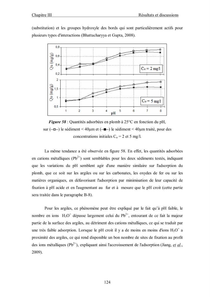 Etude du comportement des métaux lourds Pb, Zn, Cu et Cd en surface d\'une matrice de type sédiment