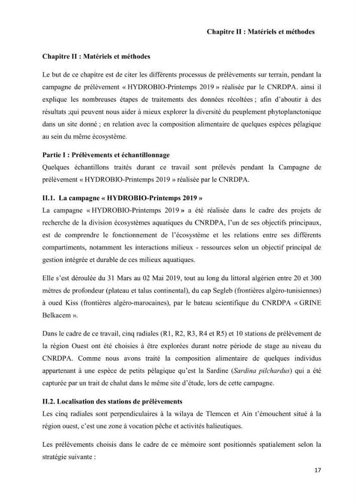 Contribution à l\'étude de la relation proies-prédateurs au sein des écosystèmes pélagiques de la côte Algérienne:
