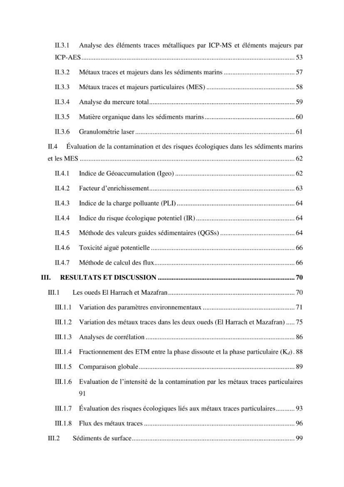 Apports et accumulation des métaux traces dans les sédiments des baies d’Alger et de Marseille