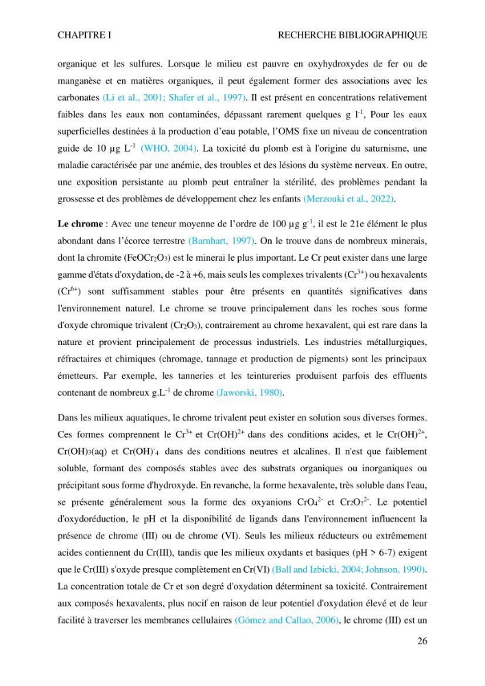 Apports et accumulation des métaux traces dans les sédiments des baies d’Alger et de Marseille