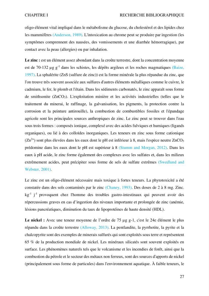 Apports et accumulation des métaux traces dans les sédiments des baies d’Alger et de Marseille