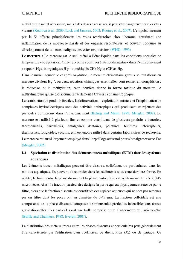 Apports et accumulation des métaux traces dans les sédiments des baies d’Alger et de Marseille