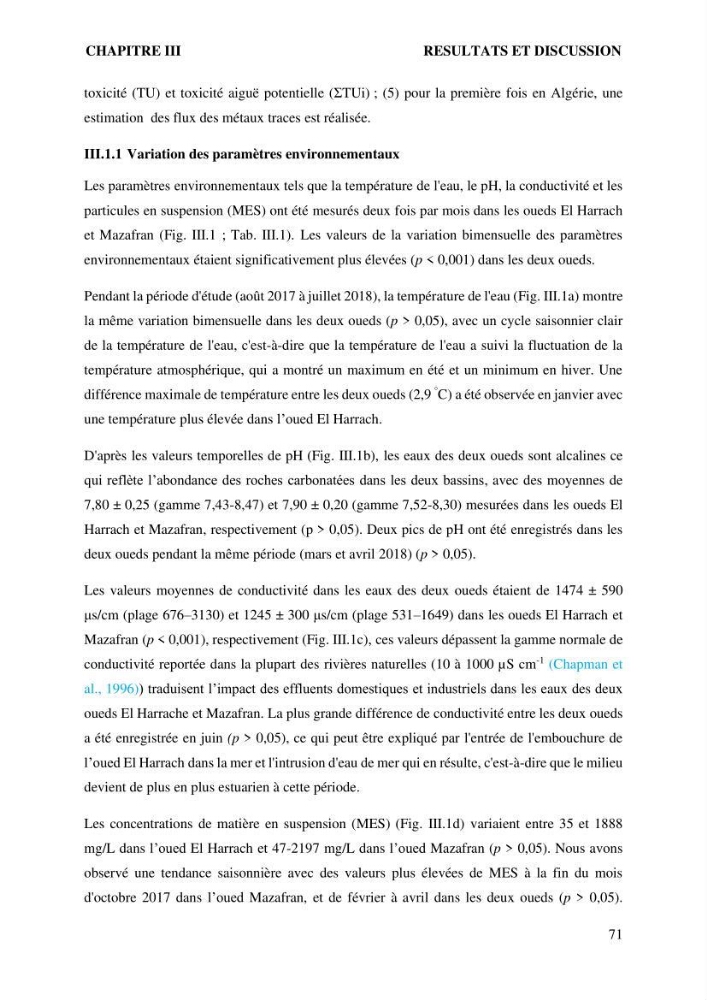 Apports et accumulation des métaux traces dans les sédiments des baies d’Alger et de Marseille