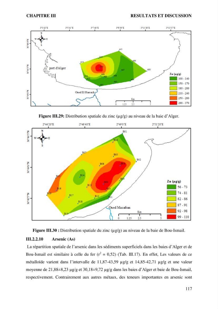 Apports et accumulation des métaux traces dans les sédiments des baies d’Alger et de Marseille