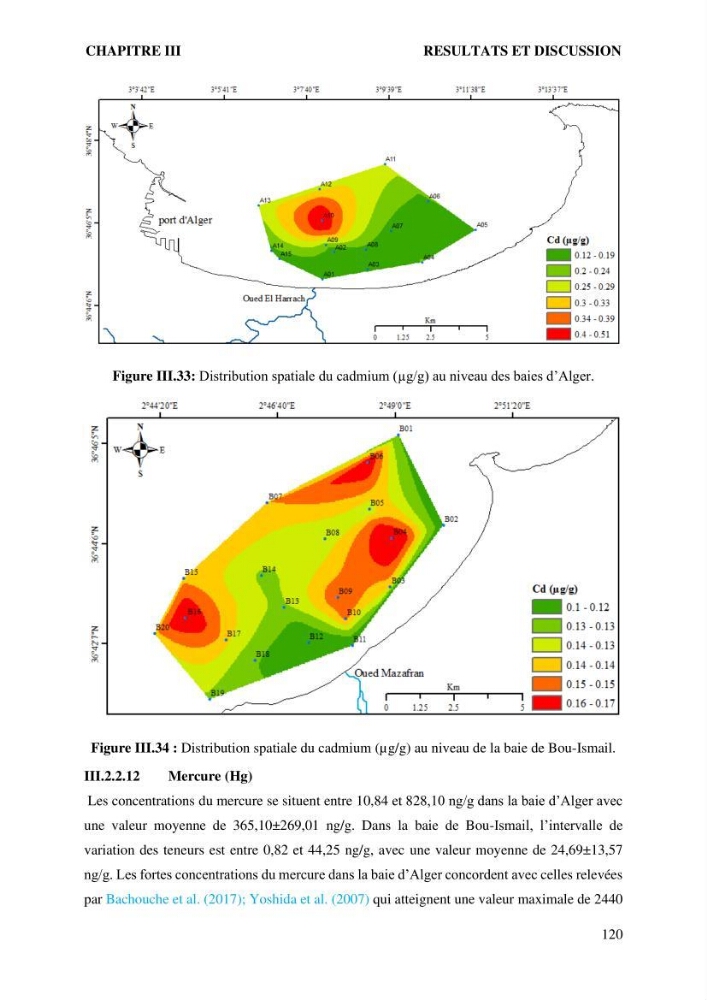 Apports et accumulation des métaux traces dans les sédiments des baies d’Alger et de Marseille