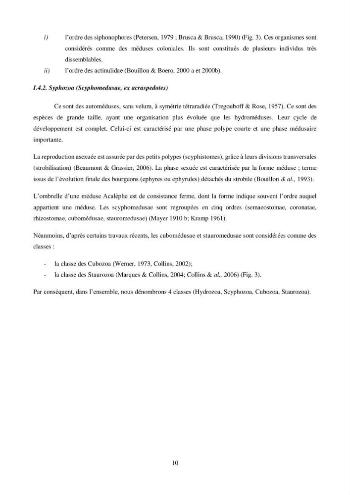 Peuplement de meduses des côtes Algeriennes