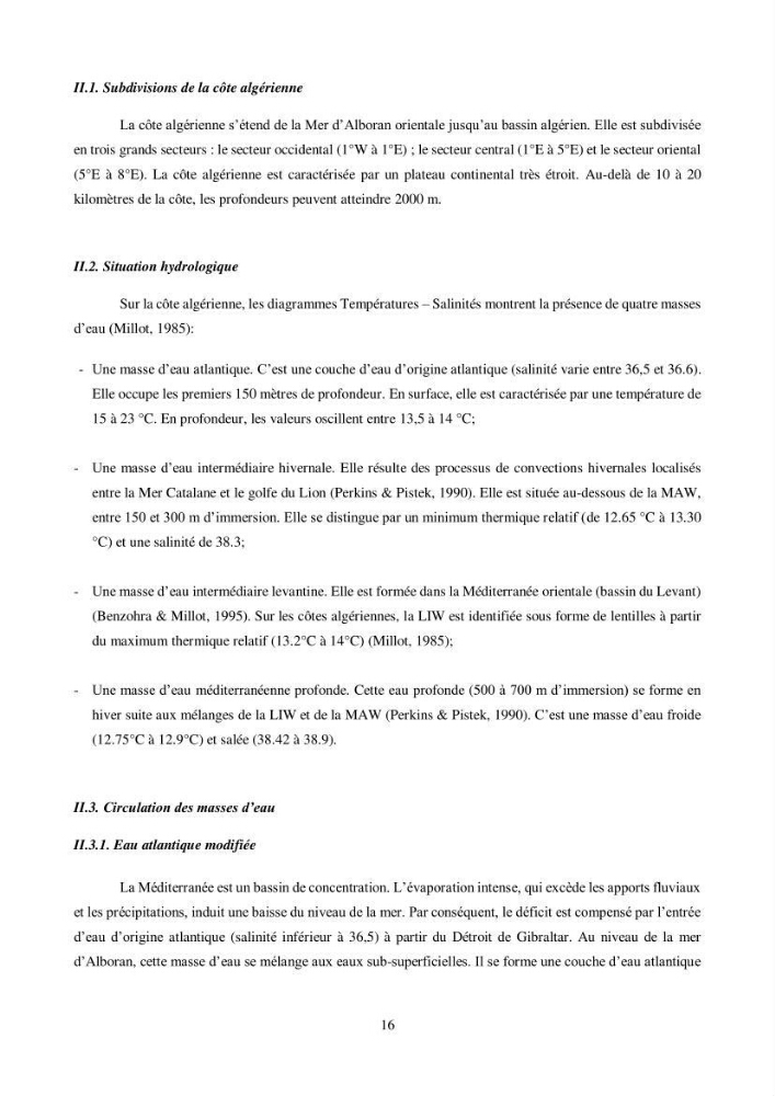 Peuplement de meduses des côtes Algeriennes