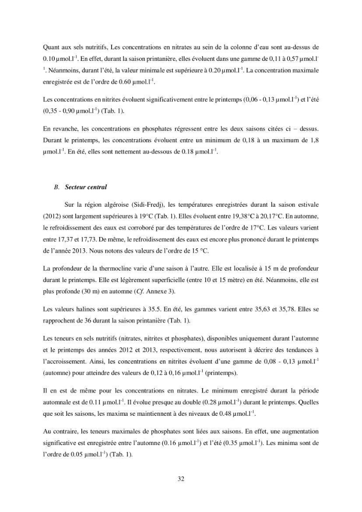 Peuplement de meduses des côtes Algeriennes