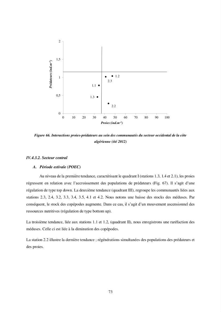 Peuplement de meduses des côtes Algeriennes
