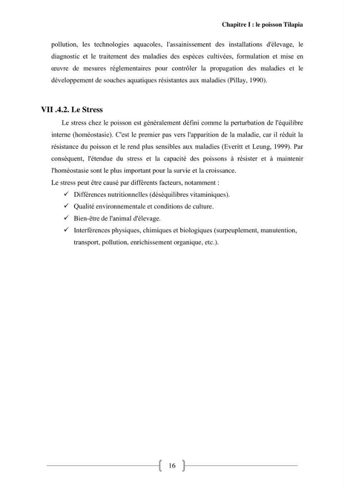 Effet de la qualité de l’eau sur la croissance des poissons d’eau douce