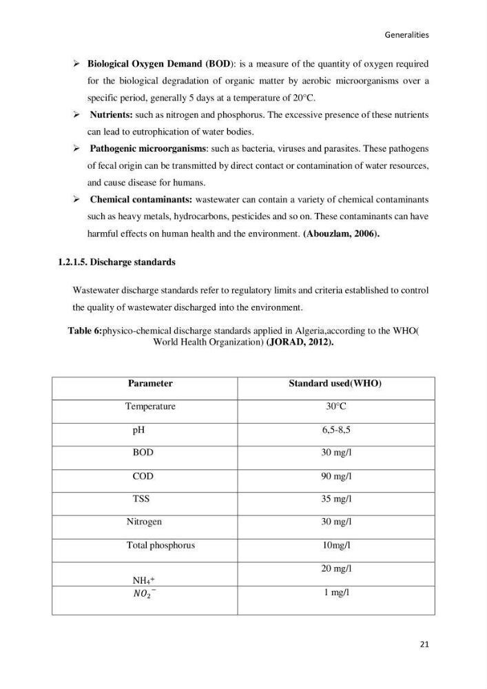 Application of microalgae in wastewater treatment