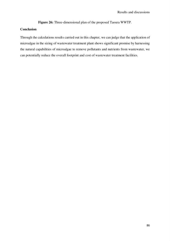 Application of microalgae in wastewater treatment