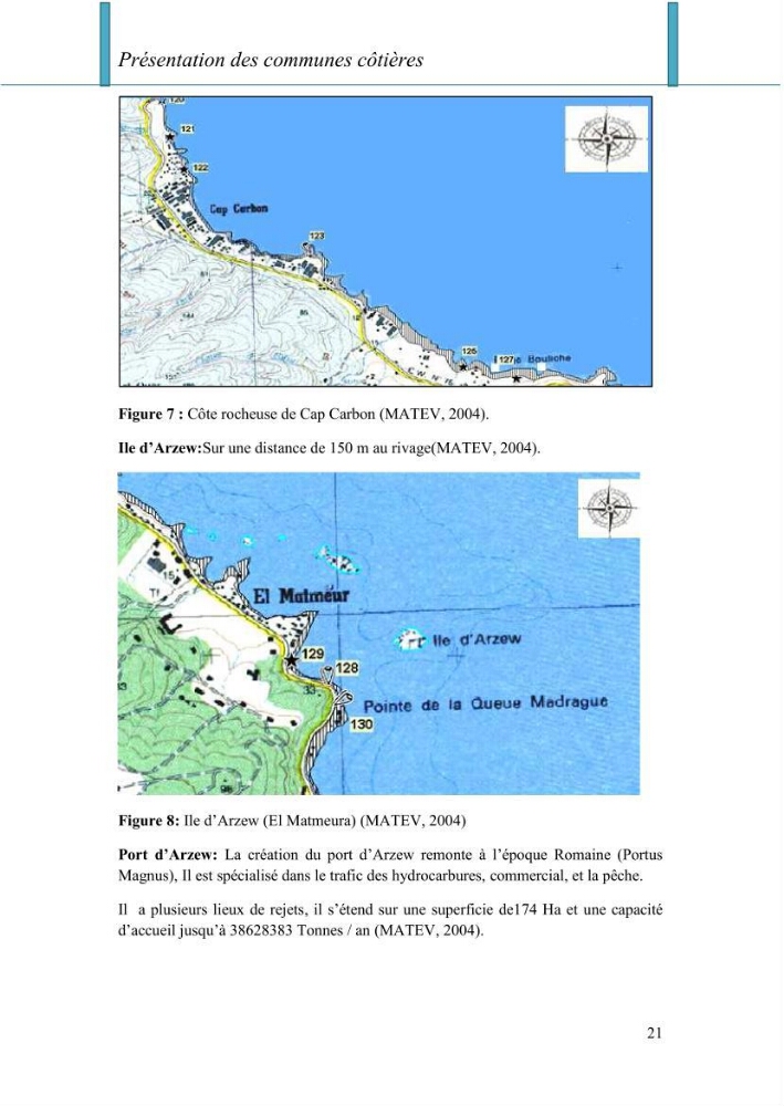 Evaluation de la mise en oeuvre de la loi n° 02-02 relative à la protection et à la valorisation du littoral au niveau de la wilaya d\'Oran