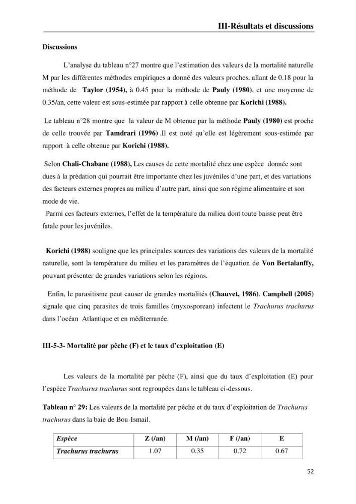 Suivi des paramètres physico-chimiques et des sels nutritifs dans la baie d\'El-Djamila