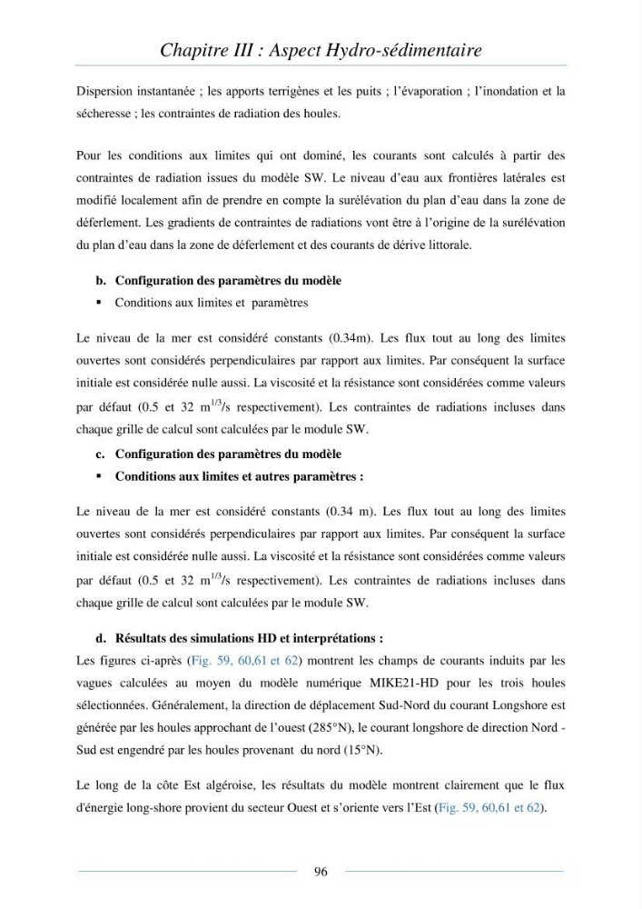 Mise en place d\'une base de donnée sédimentologique dans le domaine côtier de la grande baie de zemmouri : Etablissement de la carte morpho- sédimentaire