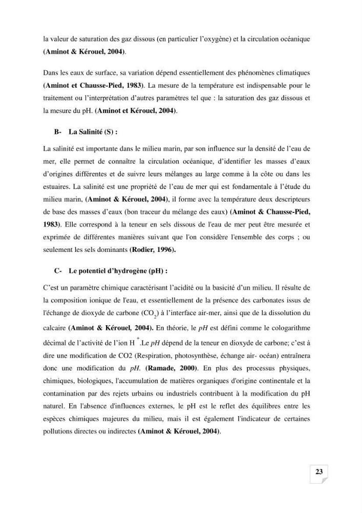 Suivi de la qualité des sédiments superficiels de Fouka marine par les métaux lourds