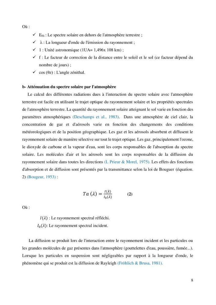 Evaluation de la couleur et de la qualité biologique des eaux marines de la côte algéroise à partir de l\'imagerie satellite et modélisation du phytoplancton marin