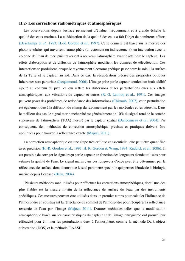 Evaluation de la couleur et de la qualité biologique des eaux marines de la côte algéroise à partir de l\'imagerie satellite et modélisation du phytoplancton marin