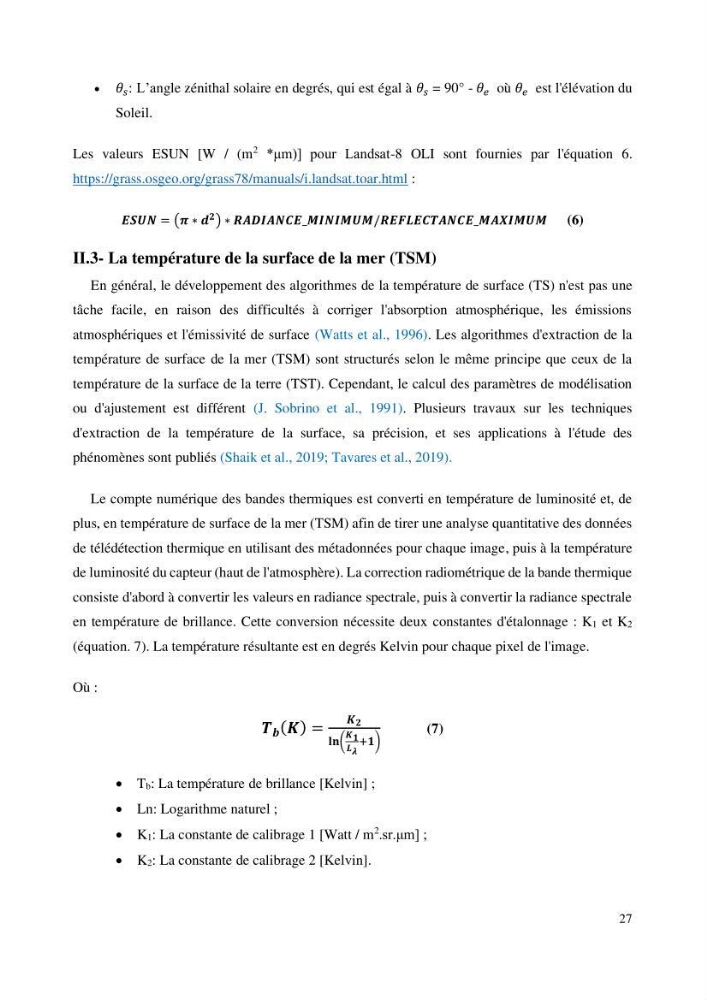 Evaluation de la couleur et de la qualité biologique des eaux marines de la côte algéroise à partir de l\'imagerie satellite et modélisation du phytoplancton marin