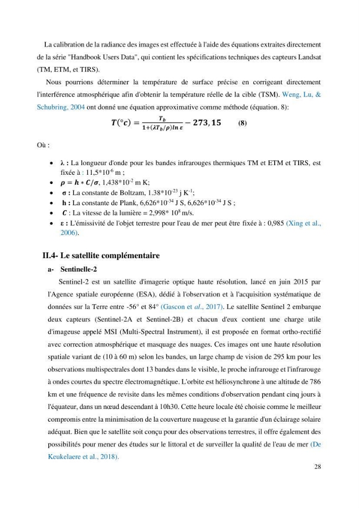 Evaluation de la couleur et de la qualité biologique des eaux marines de la côte algéroise à partir de l\'imagerie satellite et modélisation du phytoplancton marin