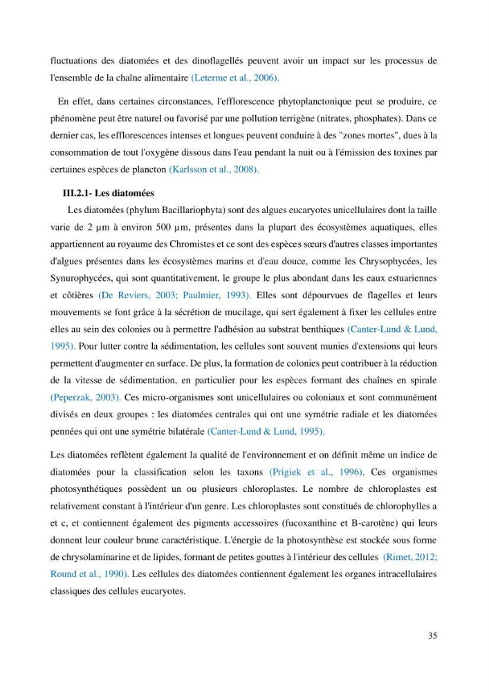 Evaluation de la couleur et de la qualité biologique des eaux marines de la côte algéroise à partir de l\'imagerie satellite et modélisation du phytoplancton marin