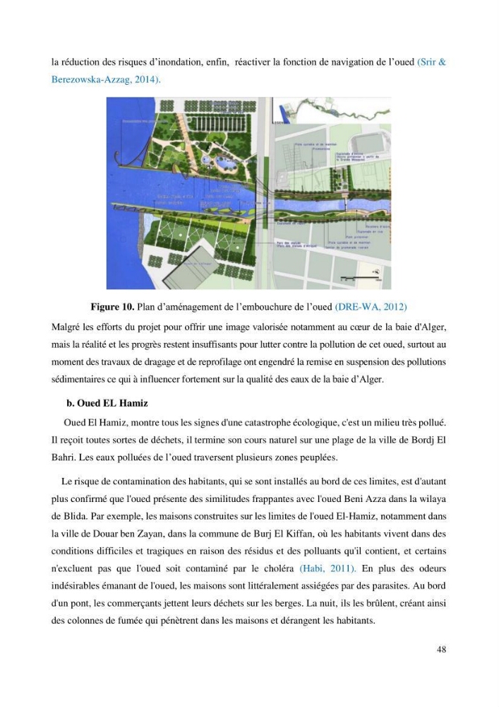 Evaluation de la couleur et de la qualité biologique des eaux marines de la côte algéroise à partir de l\'imagerie satellite et modélisation du phytoplancton marin