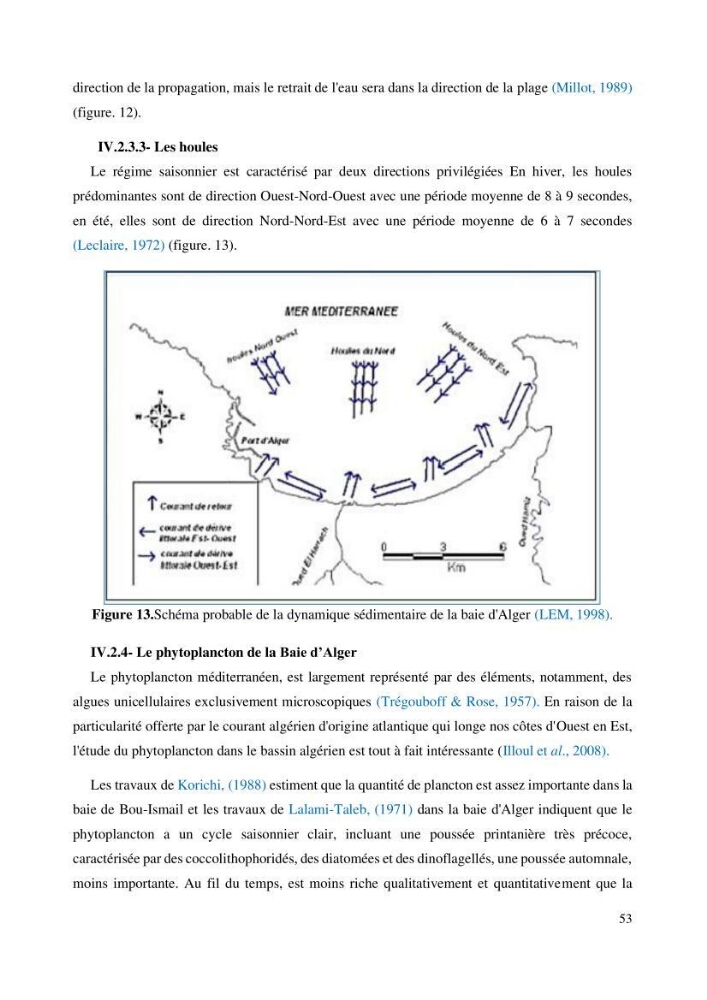 Evaluation de la couleur et de la qualité biologique des eaux marines de la côte algéroise à partir de l\'imagerie satellite et modélisation du phytoplancton marin