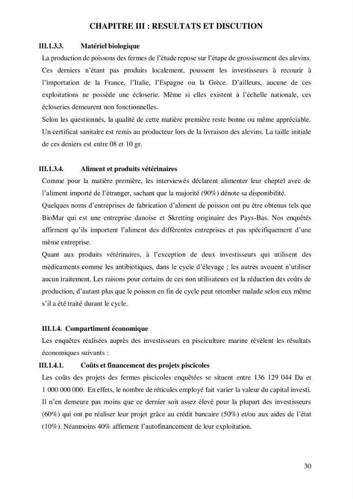Contribution à l’application d’un outil de management (SWOT) dans l’activité aquacole en Algérie