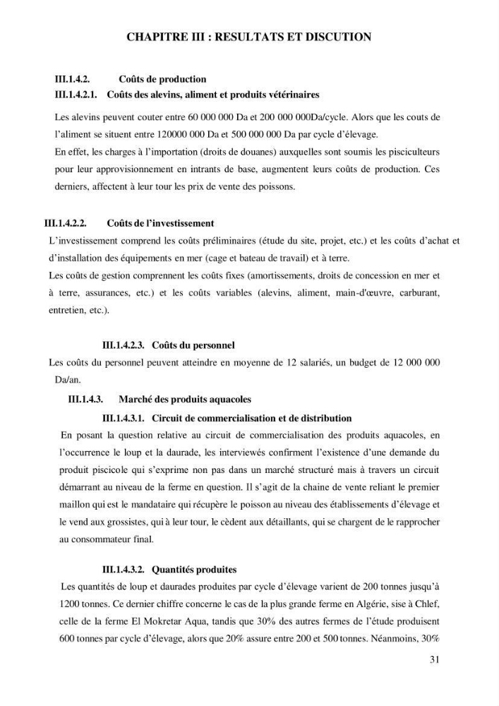 Contribution à l’application d’un outil de management (SWOT) dans l’activité aquacole en Algérie